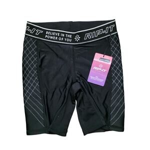 Women’s Period-Protection Pro Softball Sliding Shorts M Black Moisture-Wicking